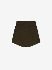 Womens Rib Knit Boy Short